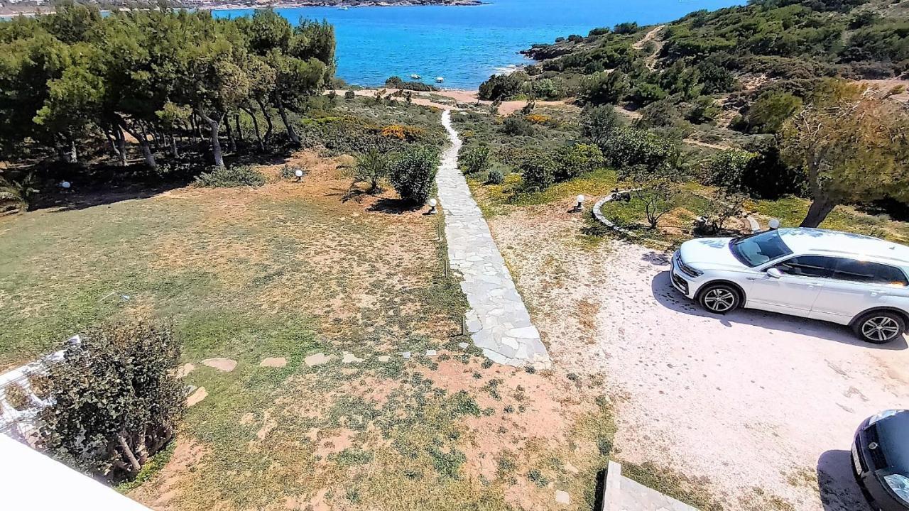 Dea Del Mare Complex In Front Of The Sea. Villa Sounion Exterior foto