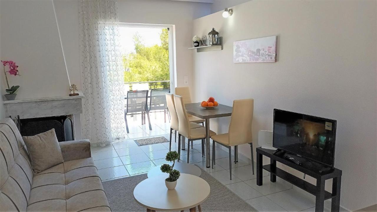 Dea Del Mare Complex In Front Of The Sea. Villa Sounion Exterior foto