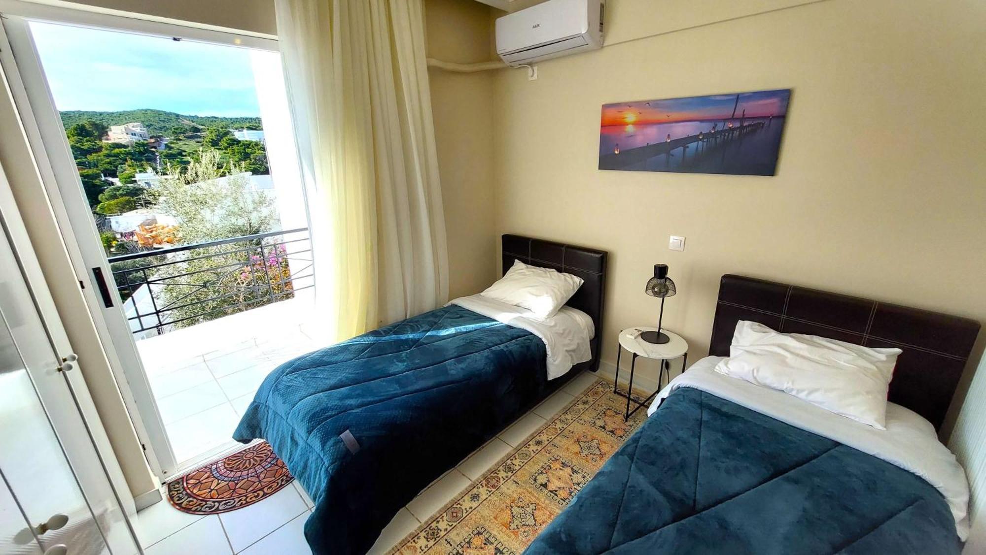 Dea Del Mare Complex In Front Of The Sea. Villa Sounion Exterior foto