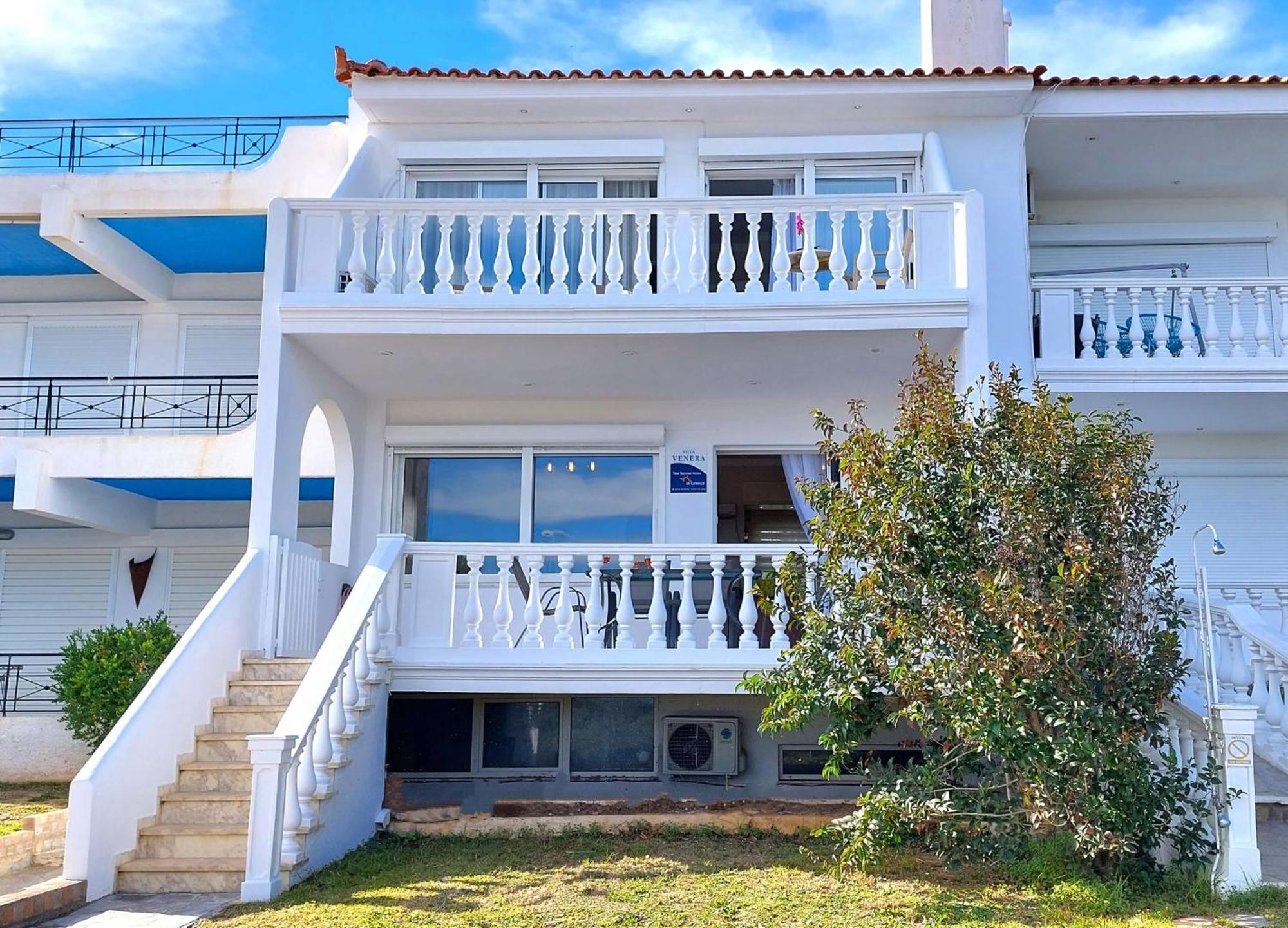 Dea Del Mare Complex In Front Of The Sea. Villa Sounion Exterior foto