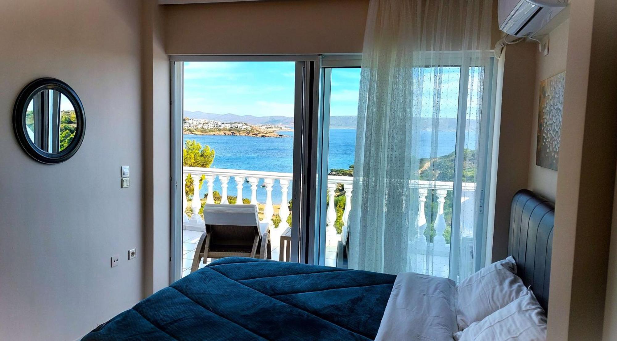 Dea Del Mare Complex In Front Of The Sea. Villa Sounion Exterior foto